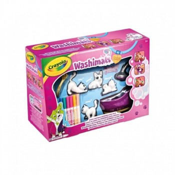 WASHIMALS MASCOTAS PARA PINTAR Y LAVAR CRAYOLA 747453