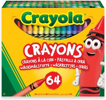 LAPIZ CRAYOLA  64 PIEZAS CRAYOLA 52-6448