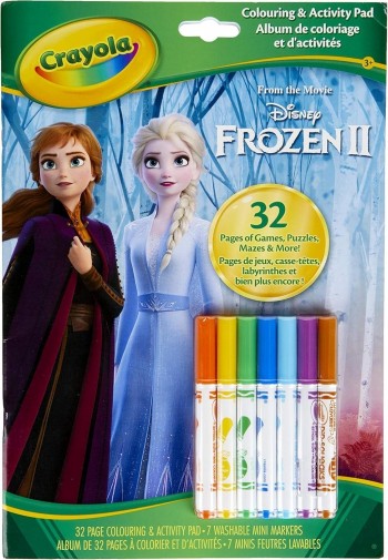ALBUN COLOREAR + ROTUS LILI Y STIITCH CRAYOLA