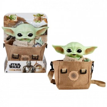 PELUCHE BABY YODA CON SONIDOS MATTEL 446HBX33