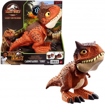 DINOSAURIO JURASSIC WORLD CARNOTAURUS TORO MATTEL 446HBY84