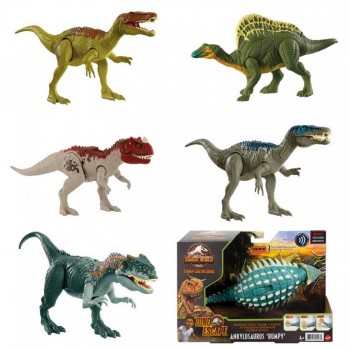 JURASSIC WORLD ATAQUE RUGIDO ALLOSAURUS MATTEL 446GWD06