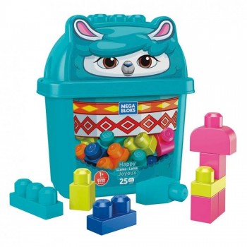 CUBO BLOQUES ANIMALITO LLAMA HDK82 MEGA BLOKS