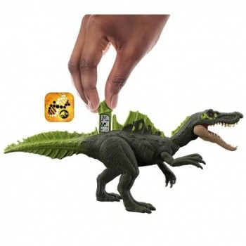 DINOSAURIO JURASSIC WORLD ICHTHYOVENATOR RUGE GOLPEA MATTEL 446HDX44