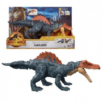 DINOSAURIO JURASSIC WORLD SIAMOSAURUS GRAN ACCION  MATTEL 446HDX51