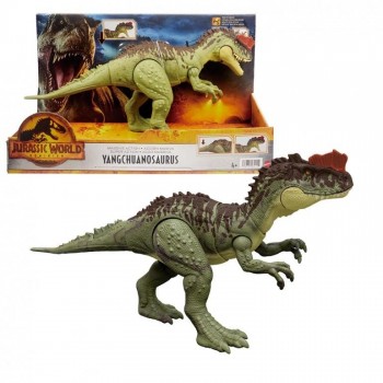 JURASSIC WORLD DINOSAURIO YANGCHUANOSAURUS GRAN ACCION MATTEL 446HDX49