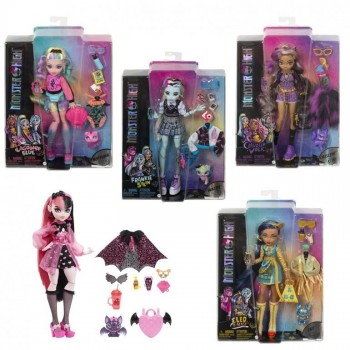 MUÑECA MONSTER HIGH CLAWDEEN WOLF SPIN 446HPD53