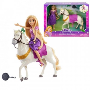 MUÑECA RAPUNZEL Y MAXIMUS MATTEL 446HLW23