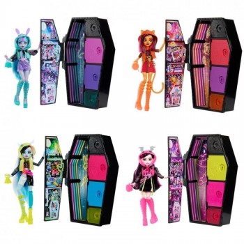 MONSTER HIGH SKULLTIMATE SECRETO NEON TWYLA MATTEL 446HPD59
