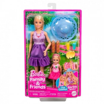 BARBIE Y CHELSEA  DE MERENDOLA MATTEL