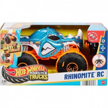 HOT WHEELS MOSTER TRUCKS R/C RINO MATTEL