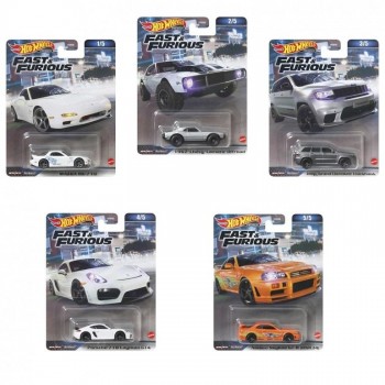 HOT WHEELS PREMIUM FAST FURIOUS NISSAN SKYLINE GT MATTEL