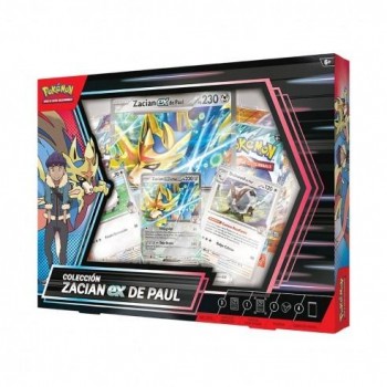 POKEMON PACK BOX ZACIAN EX DE PAUL BANDAI