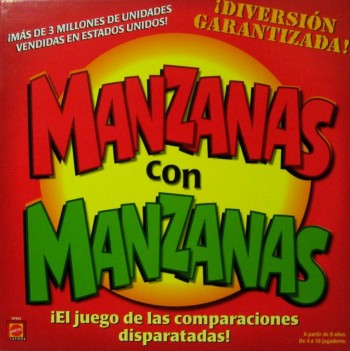 JUEGO MANZANAS CON MANZANAS