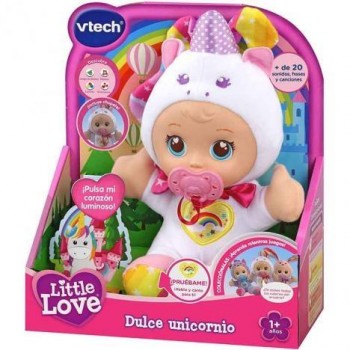 MI PRIMERA MUÑECA DE TRAPO DULCE UNICORNIO VTECH