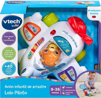 LOLO PILOTO AVION ARRASTRE VTECH