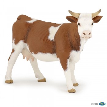 ANIMAL PAPO VACA MARRON