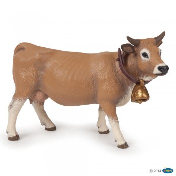 ANIMAL PAPO VACA MARRON