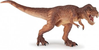 DINOSAURIO PAPO REX MARRON CORRIENDO 55075