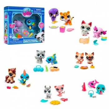 PACK 2 FIGURAS LITTLEST PET SHOP BANDAI