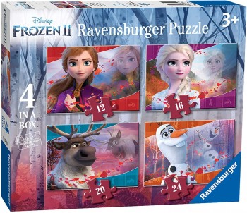 PUZZLE FROZEN II PROGRESION 12X16X20X24 RAVENSBURGER