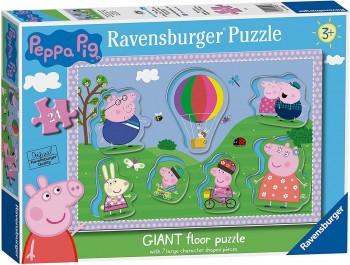 PUZZLE GIGANTE PEPPA PIG 24 PZAS RAVENSBURGER