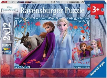 PUZZLE FROZEN II 2X12 RAVENSBURGUER 050093