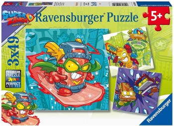 PUZZLE SUPER THINGS 3X49 PZAS RAVENSBURGER