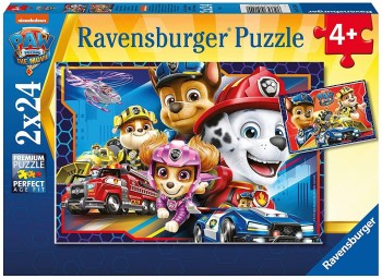 PUZZLE PATRULLA CANINA 2X24 PZAS RAVENSBURGER