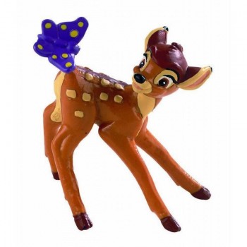 MUÑECO BAMBI CON MARIPOSA