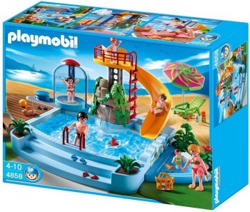 PLAYMOBIL PISCINA 4858