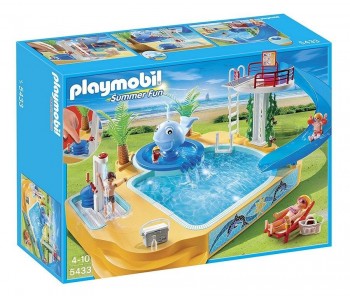 PLAYMOBIL PISCINA C/FUENTE 5433