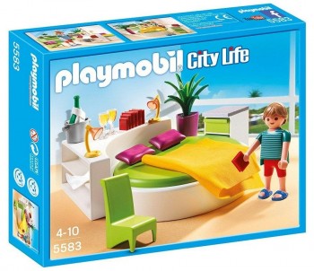 PLAYMOBIL DORMITORIO MODERNO 5583