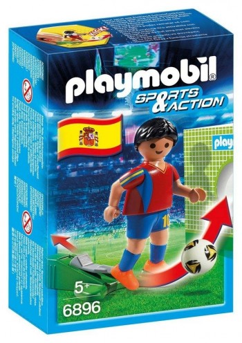 PLAYMOBIL FUTBOLISTA ESPAÑA 6896