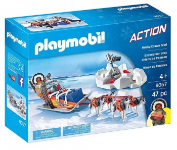 PLAYMOBIL ACTION TRINEO DE HUSKYS 9057