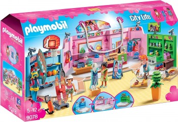 PLAYMOBIL CITY LIFE CENTRO COMERCIAL 9078