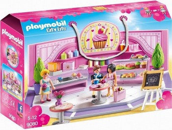 PLAYMOBIL CITY LIFE CAFETERIA 9080