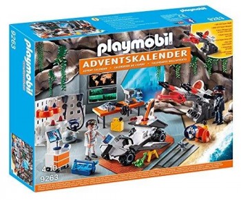 PLAYMOBIL CALENDARIO DE L AVENT AGENTES 9263