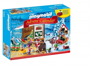 PLAYMOBIL CALENDARIO DE L AVENT TALLER NAVIDAD 9264