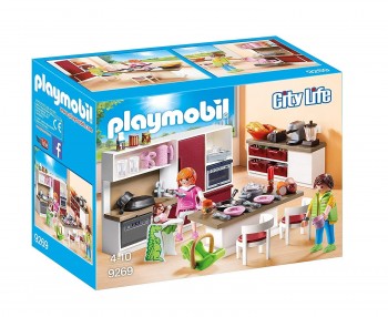 PLAYMOBIL CITY LIFE COCINA 9269