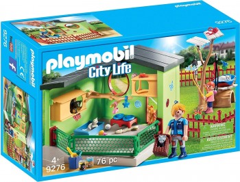 PLAYMOBIL CITY LIFE REFUGIO GATOS 9276