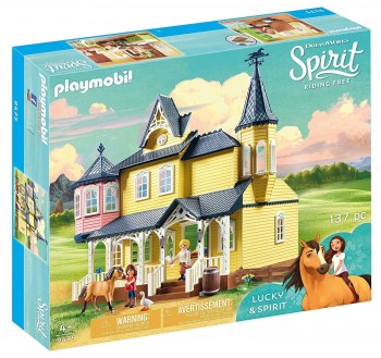 PLAYMOBIL SPIRIT CASA DE LUCKY 9475