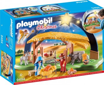 PLAYMOBIL BELEN CON LUZ 9494