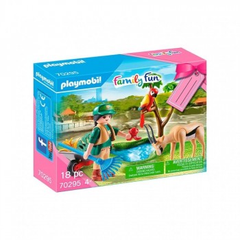 PLAYMOBIL FAMIY FUN SET ZOO 70295