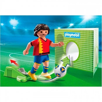 PLAYMOBIL JUGADOR FUTBOL SELECCION ESPAÑOLA 70482