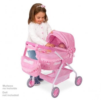 MI PRIMER COCHE MUÑECA ROSA DE CUEVAS REF-86023