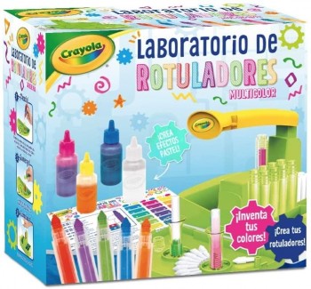 LABORATORIO DE ROTULADORES MULTICOLOR CRAYOLA