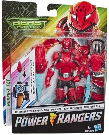 FIGURA POWER RANGERS BEAST MODE FURIE HASBRO 456E5915