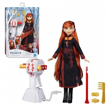 MUÑECA ANNA TRENZAMANIA FROZEN2 E7003 HASBRO