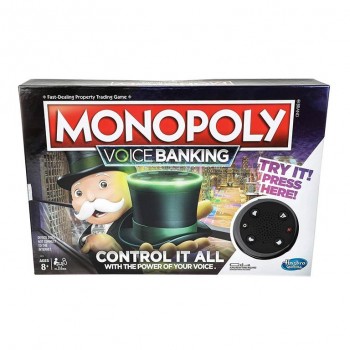 MONOPOLY VOICE BANKING HASBRO 456E4816